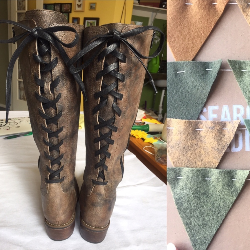 Wolky Pardo lace up boots brown US 7 euro 37